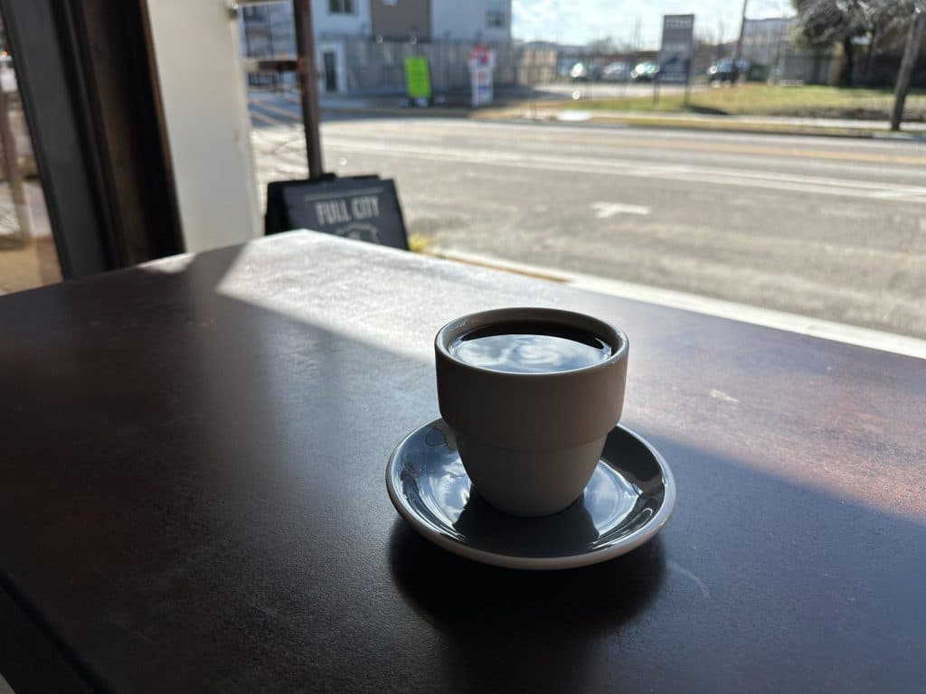 Full City Rooster coffee shop Dallas – best flat white to kick-start your DFW layover morning