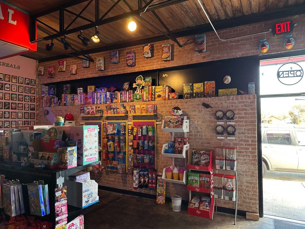 The Spelled Milk cereal bar Dallas – over-the-top cereal & ice-cream combo for sweet-tooth layover visitors